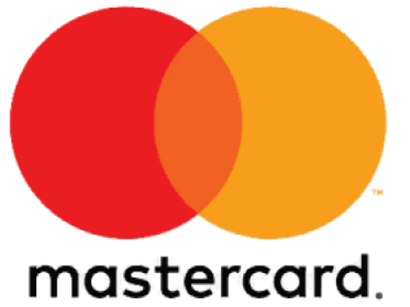 Mastercard logo representing secure credit and debit card payments