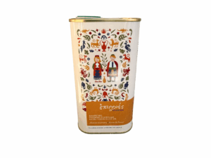 Epirroes extra virgin olive oil 500 ml Koroneiki variety tin traditional Greek design